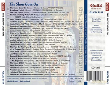 Coates: The Show Goes On [CD]