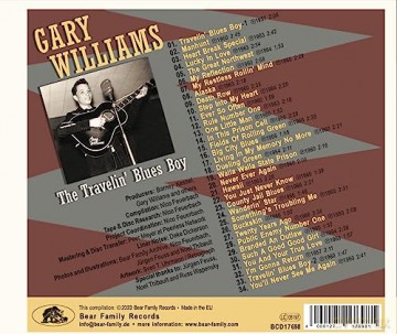 Gary Williams: The Travelin' Blues Boy (Cd) [CD]