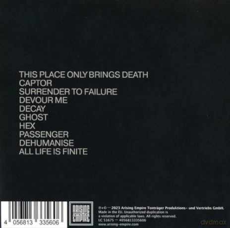 Heart of a Coward: This Place Only Brings Death [CD]