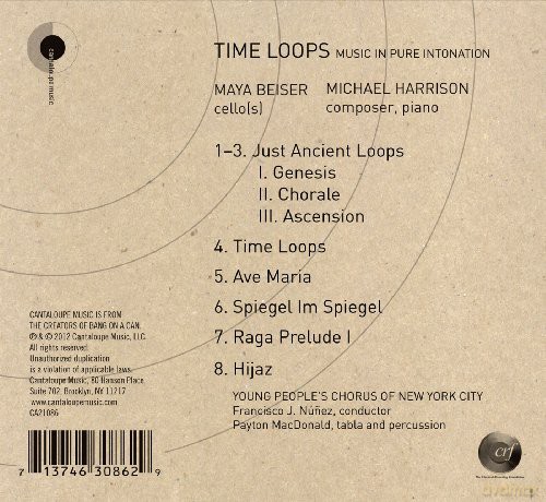 Beiser: Time Loops-Music In Pure Intonation [CD]