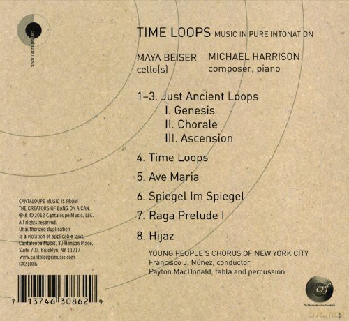 Beiser: Time Loops-Music In Pure Intonation [CD]
