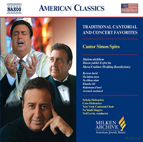 Spiro,Simon: Traditional Cantorial+Concert [CD]