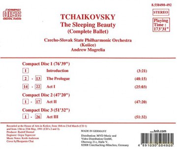 Peter Tschaikowsky: Tschaikowsky: Sleeping Beauty [3CD]