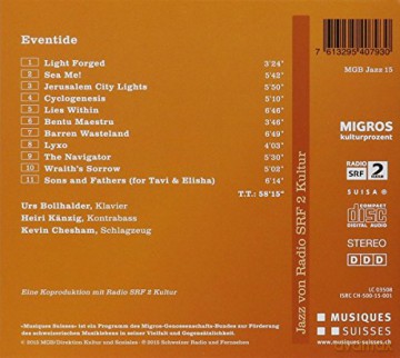 Urs Bollhalder Trio: Urs Bollhalder Trio [CD]