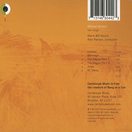 Alarm Will Sound: Van Gogh [CD]
