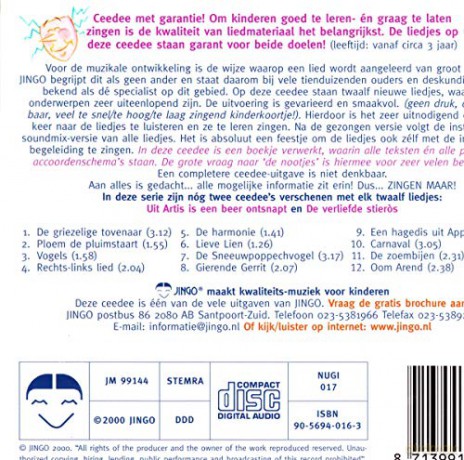 Various Artists - Griezelige Tovenaar [CD]