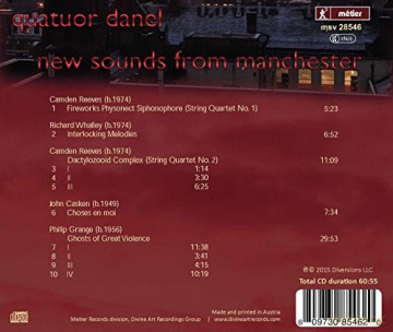 Quatuor Danel: Various: New Sounds From Manch [CD]