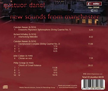 Quatuor Danel: Various: New Sounds From Manch [CD]
