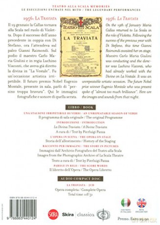 Maria Callas: Verdi: La Traviata (Buch + 2cd) [2CD]