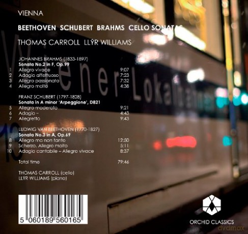 Carroll,Thomas: Vienna-Cellosonaten [CD]