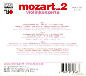 Nishizaki: Violinkonzerte [3CD]