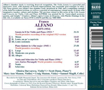 Darvarova: Violinsonate/Klavierquintett [CD]