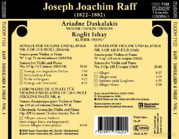 Daskalakis: Violinsonaten 1,3,4 [CD]