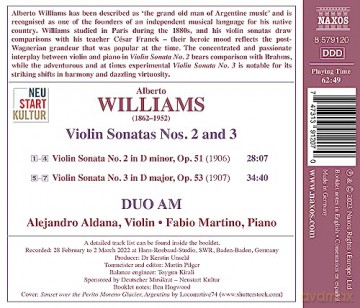 Aldana: Violinsonaten Nr. 2 Und 3 [CD]