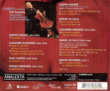 Turovsky: Violonchelo Espagnol [CD]