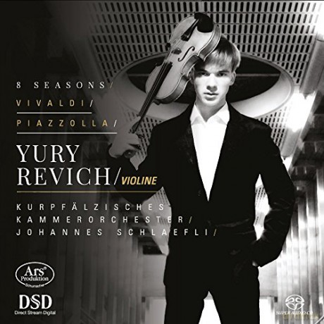 Johannes Schlaefli: Vivaldi/Piazzolla: 8 Jahreszeiten [CD]