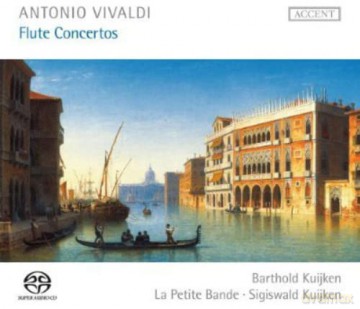 Barthold Kuijken (Flöte): Vivaldi: Flötenkonzerte Op.10/Rv 533/Rv 783 [CD]