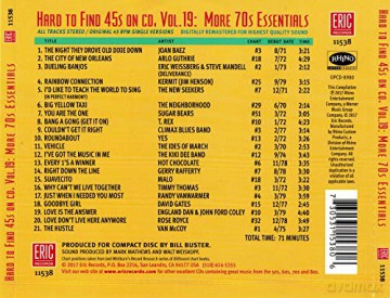 Vol.19-More 70'S Essentials (Cd) [CD]
