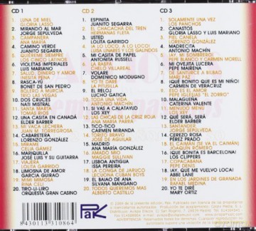 Canciones de Tiempos Pasados: Vol.2-Los Anos 40 Y 50 [3CD]