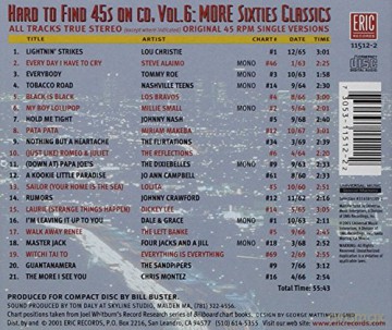 Vol.6-More Sixties Classics (Cd) [CD]