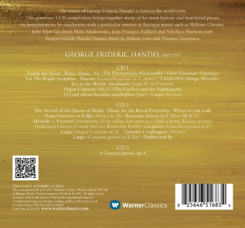 HNdel,Georg Friedrich: Water Music-Masterpieces [3CD]