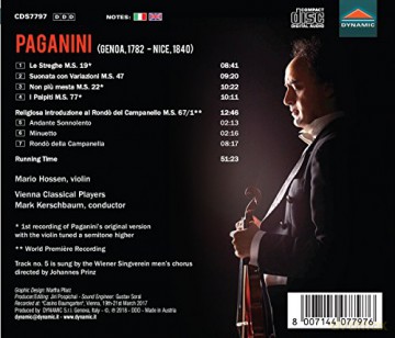 Hossen,Mario: Werke Für Violine Und Orchester [CD]