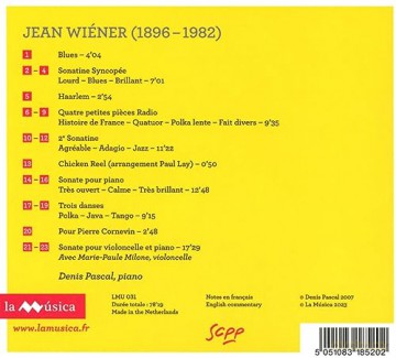Pascal,Denis: Wiéner Blues [CD]