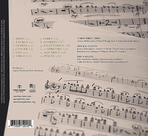 Diehl,Aaron: Zodiac Suite [CD]