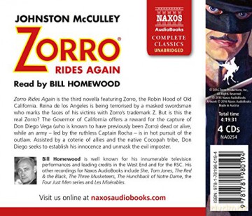Johnston McCulley: Zorro Rides Again [4CD]