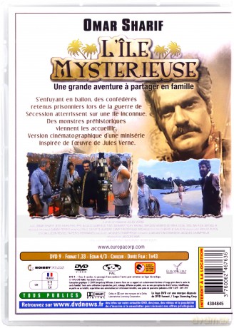 The Mysterious Island of Captain Nemo (Tajemnicza wyspa) [DVD]