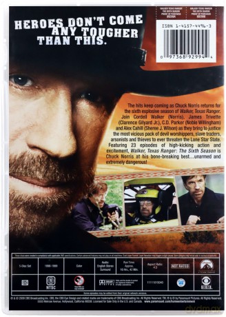 Walker, Texas Ranger Season 6 (Strażnik Teksasu) [5DVD]