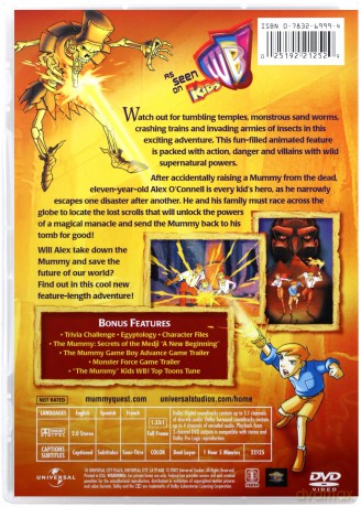 The Mummy - Quest for the Lost Scrolls [DVD]
