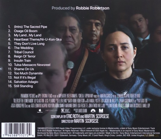 Robbie Robertson: Killers of the Flower Moon (Soundtrack from the Apple Original Film) [CD]
