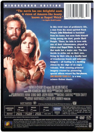 One Million Years B.C. (Milion lat przed naszą erą) [DVD]