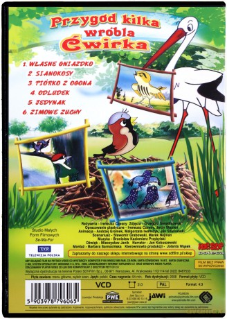 Przygód kilka wróbla Ćwirka [VCD]