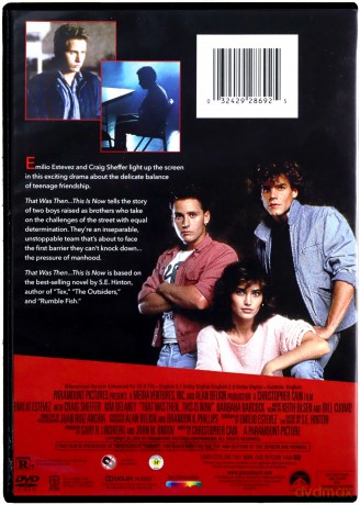 That Was Then... This Is Now (Co było, minęło) [DVD]