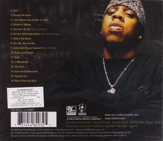 Jay-Z: The Dynasty-Roc La Familia 2000 [CD]