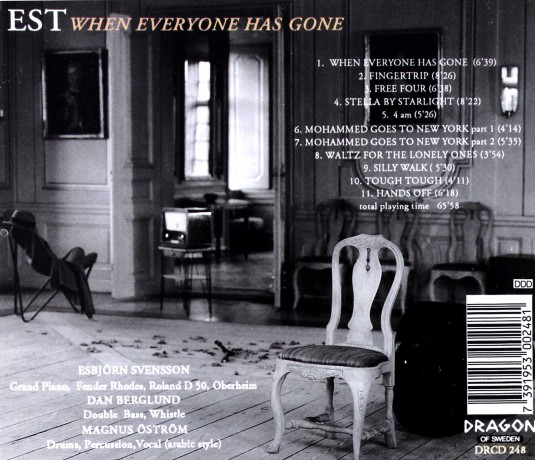 Svensson, Esbjörn Trio e.s.t.: When Everyone Has Gone [CD]
