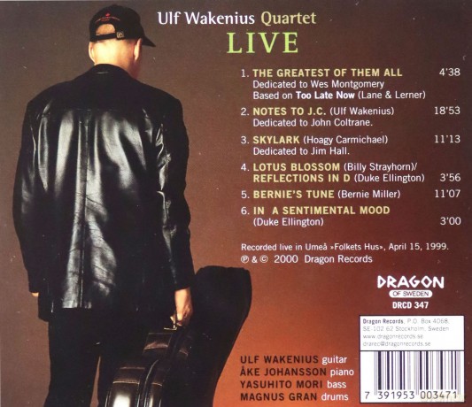 Wakenius, Ulf (A. Johansson, Y. Mori, M. Gran): Live [CD]