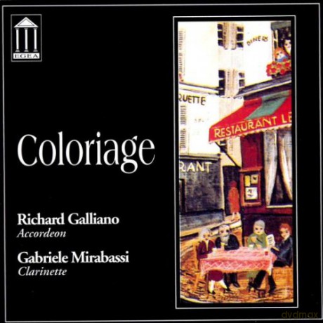 Galliano, Richard / Mirabassi, Gabrielle: Coloriage [CD]
