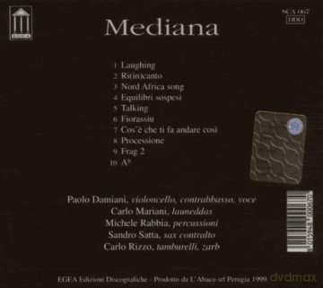 Damiani, Paolo (C. Mariani, M. Rabbia, S. Satta, C. Rizzo): Mediana [CD]