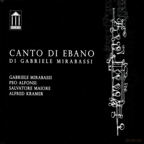 Mirabassi, Gabriele (P. Alfonsi, S. Maiore, A. Kramer): Canto Di Ebano [CD]