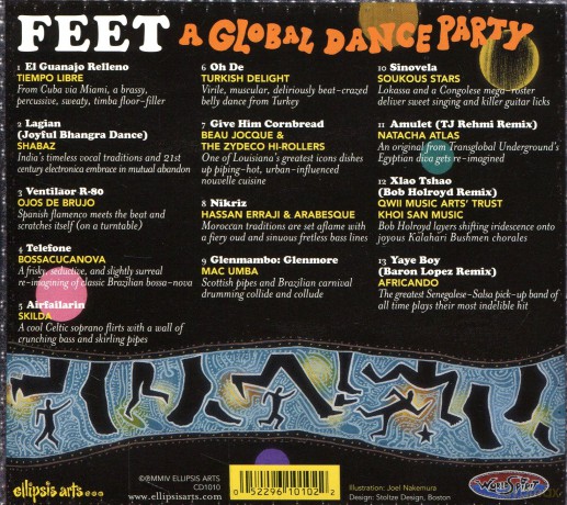 Various Artists: Feet: A Global Dance Party (digipack) [CD]