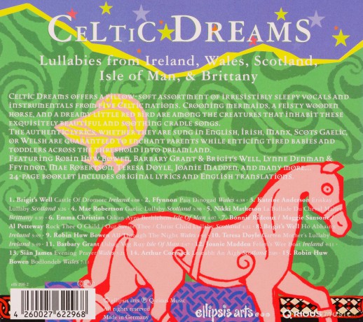 Various Artists: Celtic Dreams: Lullabies from Ireland, Wales, Scotland, Isle of Man, Brittany [CD]