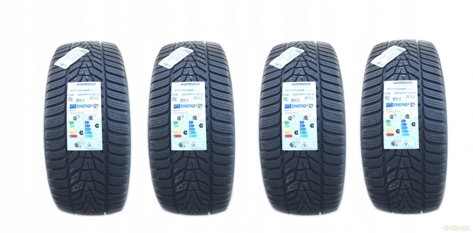 Hankook Winter icept evo 3 W330 225/45R18 95 V przyczepność na śniegu (3PMSF), wzmocnienie (XL)