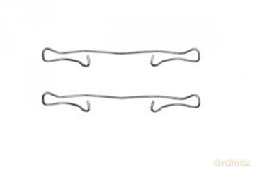 Klocki hamulcowe TRW PFK302 Zestaw akcesoriów, Mercedes Opel Peugeot Fiat Nissan Volvo Lancia Chevrolet Alfa Romeo
