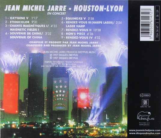 Jean Michel Jarre: Houston-Lyon (Live) [CD]