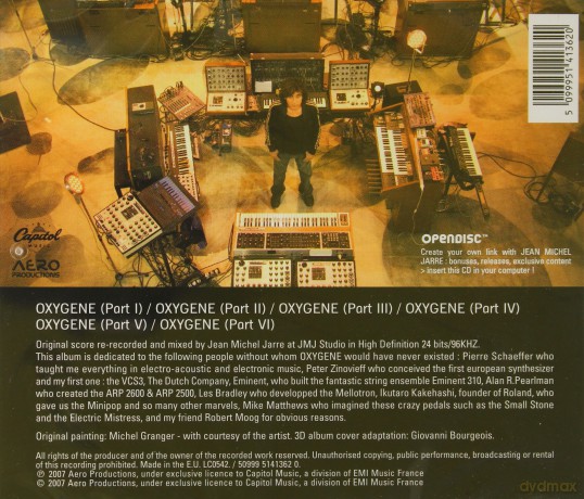 Jean Michel Jarre: Oxygene 30th Anniversary [CD]