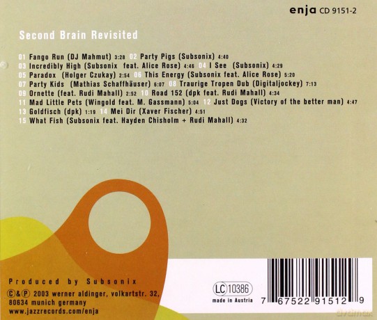 Underkarl (S. Gramss, H. Czukay, Digitaldockey, Subsonix, M. Schaffhäuser, DJ Mahmut, DPK, VOTBM, X. Fisher, F. Wingold): Freemix [CD]