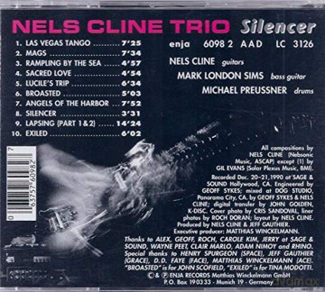 Cline, Nels Trio (M.L. Sims, M. Preussner): Silencer [CD]